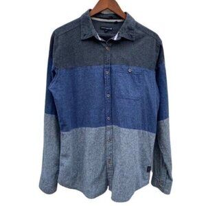 Ocean Current Men's Casual Button Down Long Sleeve Shirt Size Medium